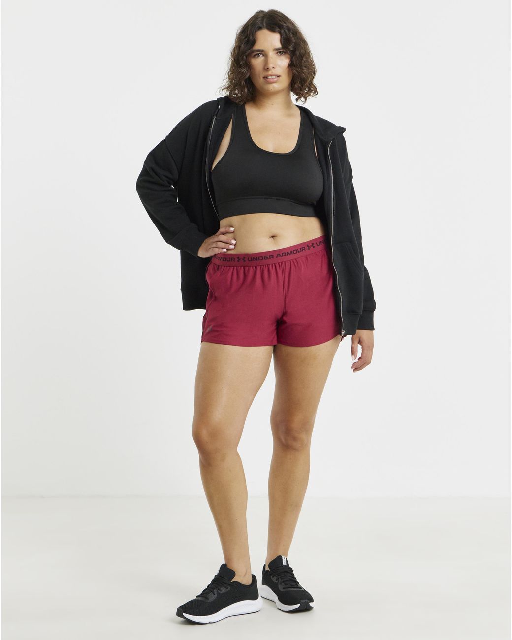 Under Armour Red Tech Play Up Shorts
