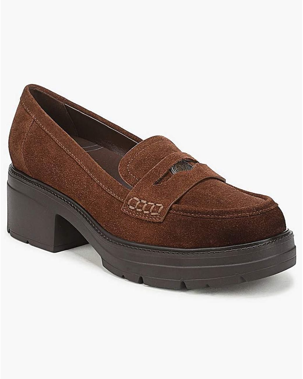 Naturalizer Brown Lumos Suede Loafer