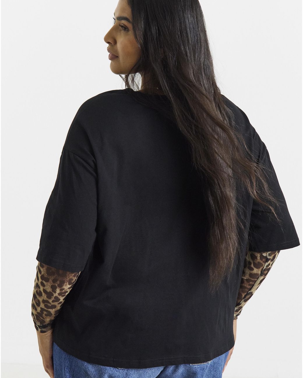 Simply Be Black Mesh 2