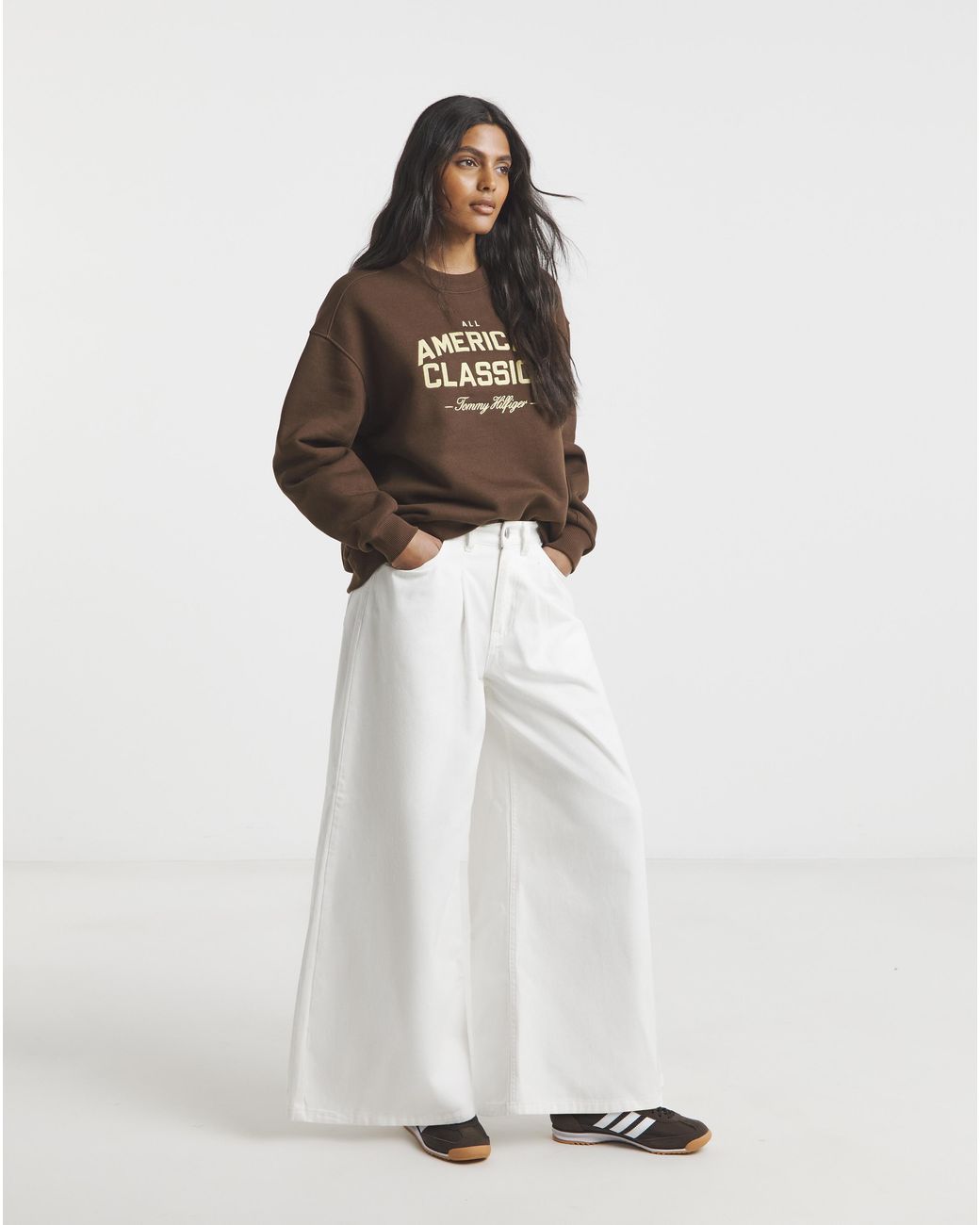 Tommy Hilfiger Brown Terry Sweatshirt