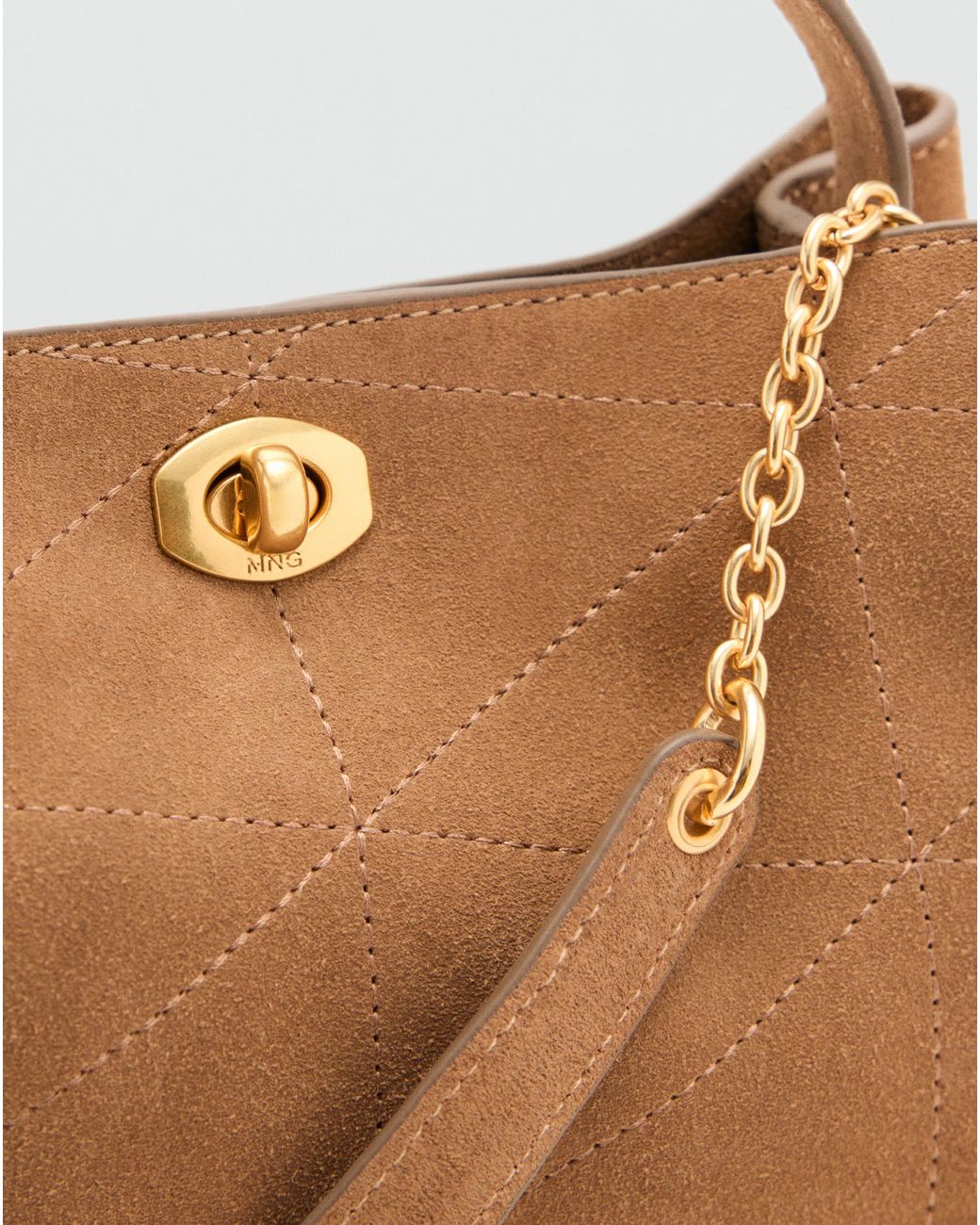 Mango Brown Bucket Bag