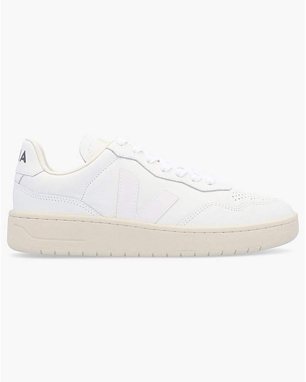 Veja White V-90 Extra Leather Trainers