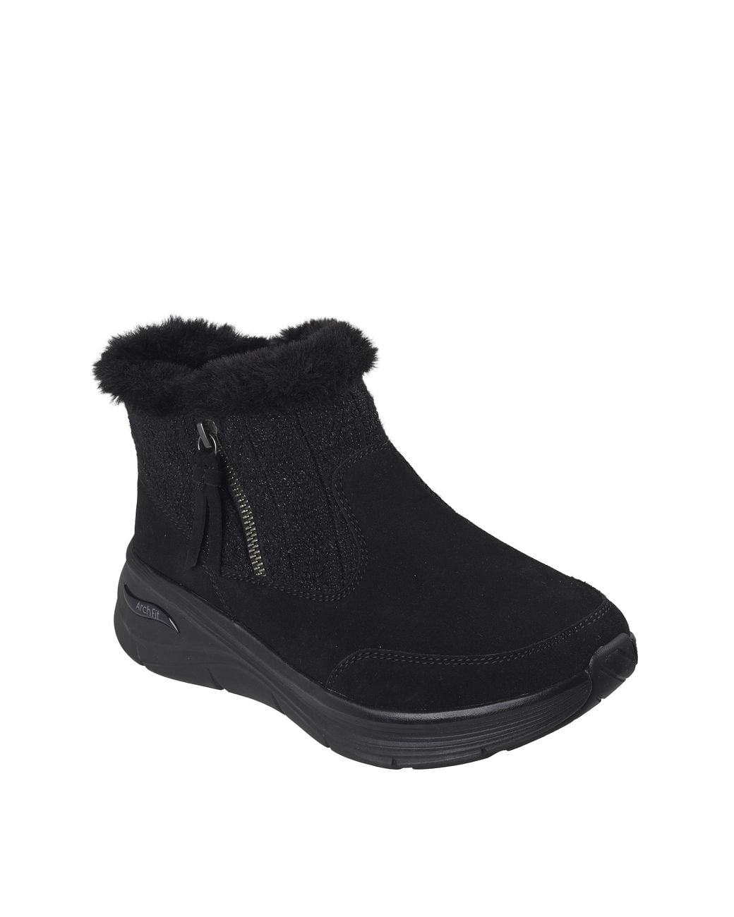 Skechers Black Arch Fit 3 Winter D Fit