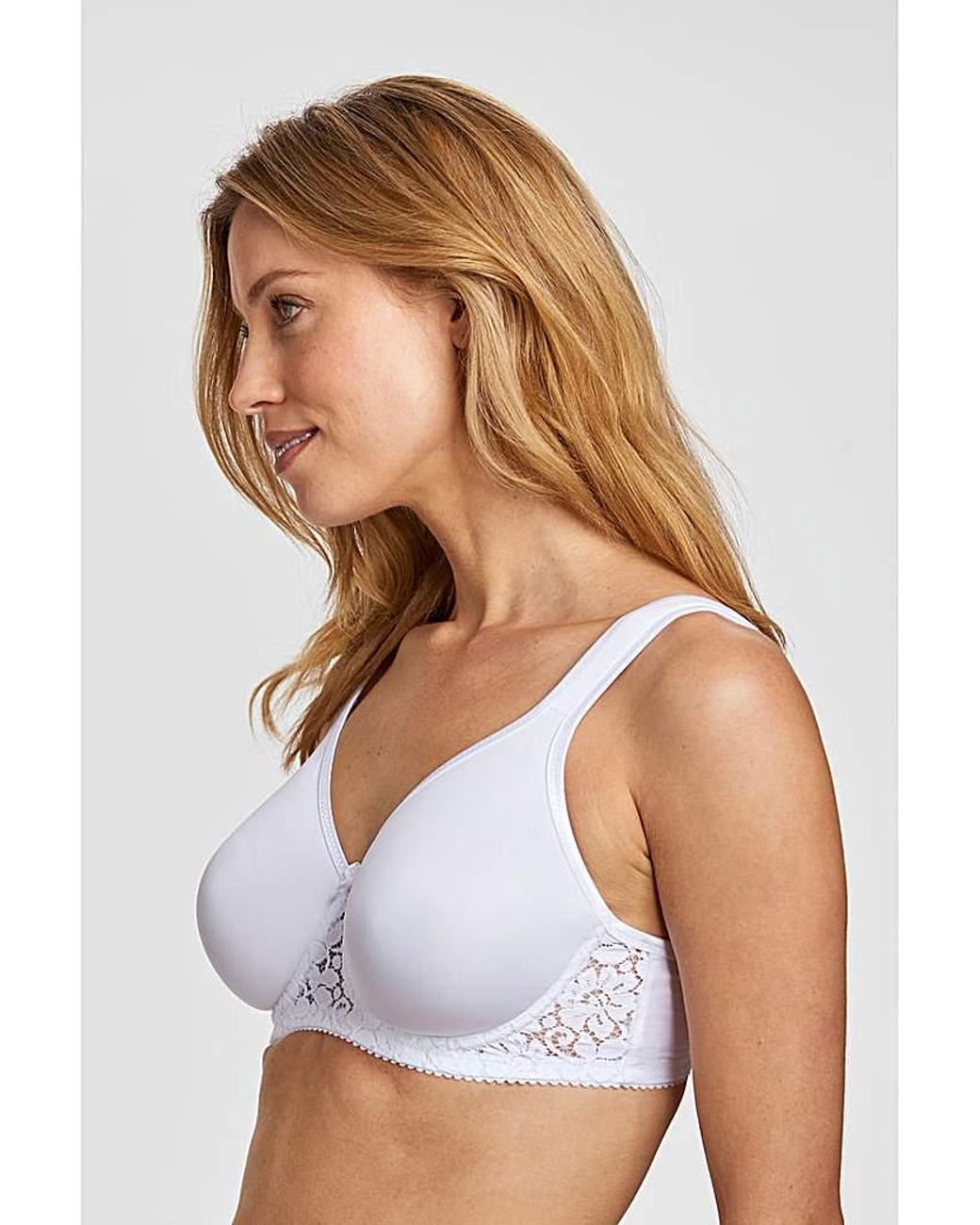 Miss Mary Of Sweden White Miss Mary Smooth T Shirt Bra