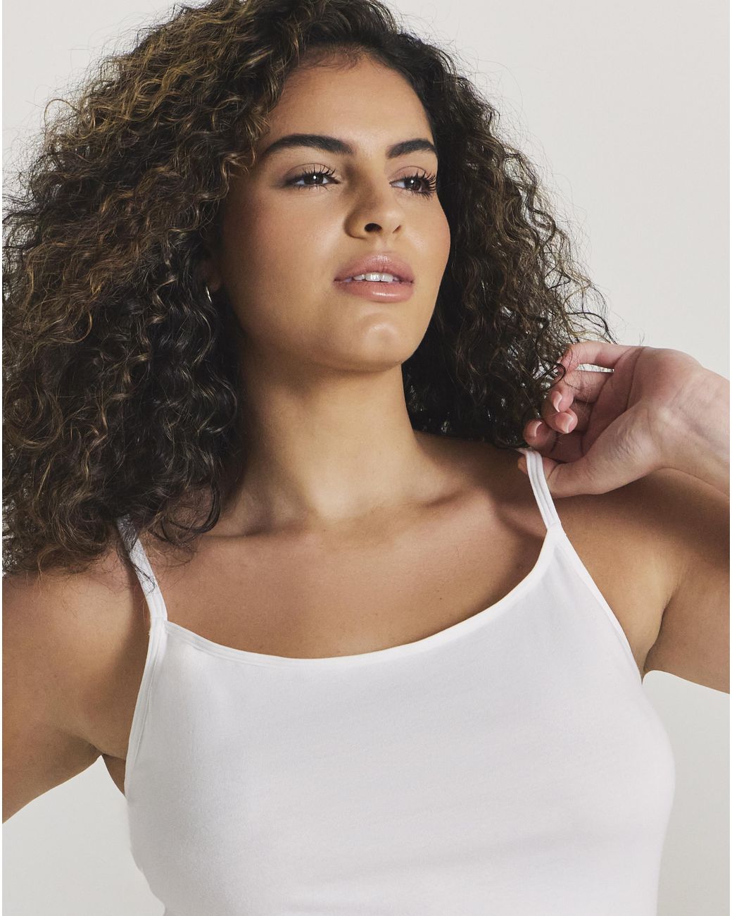 Pretty Secrets White 3 Pack Cotton Vests