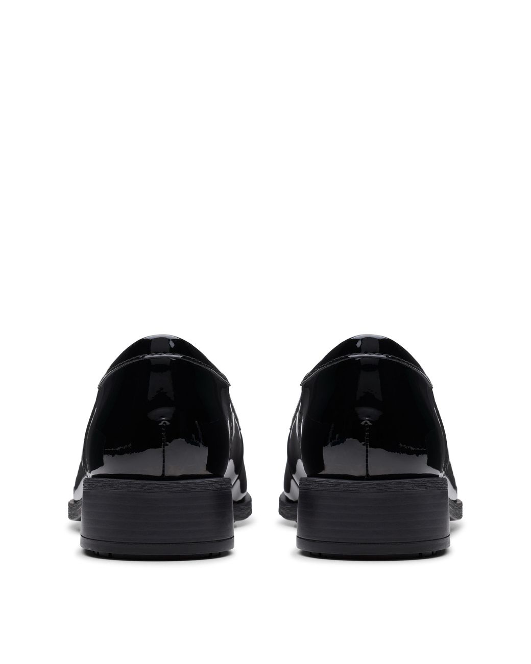 Clarks Black Havisham Edge Wide