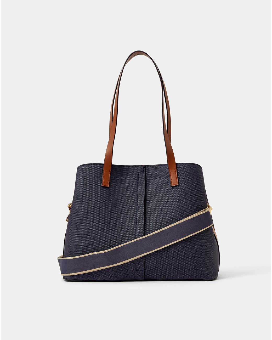 Accessorize Blue Webbing Strap Shoulder Bag