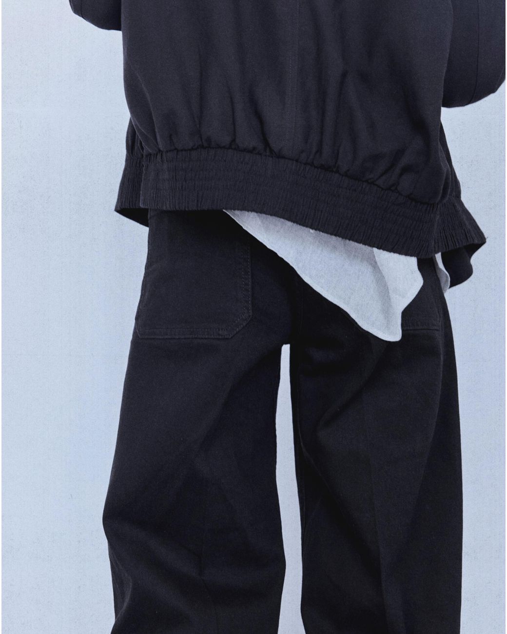 Mango Black High-Waisted Wide Leg Jeans