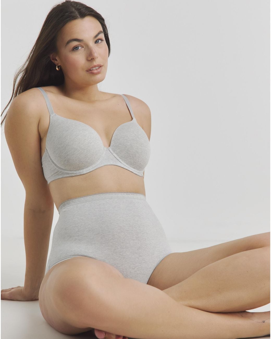 Pretty Secrets White 3 Pack Cotton T-Shirt Bras