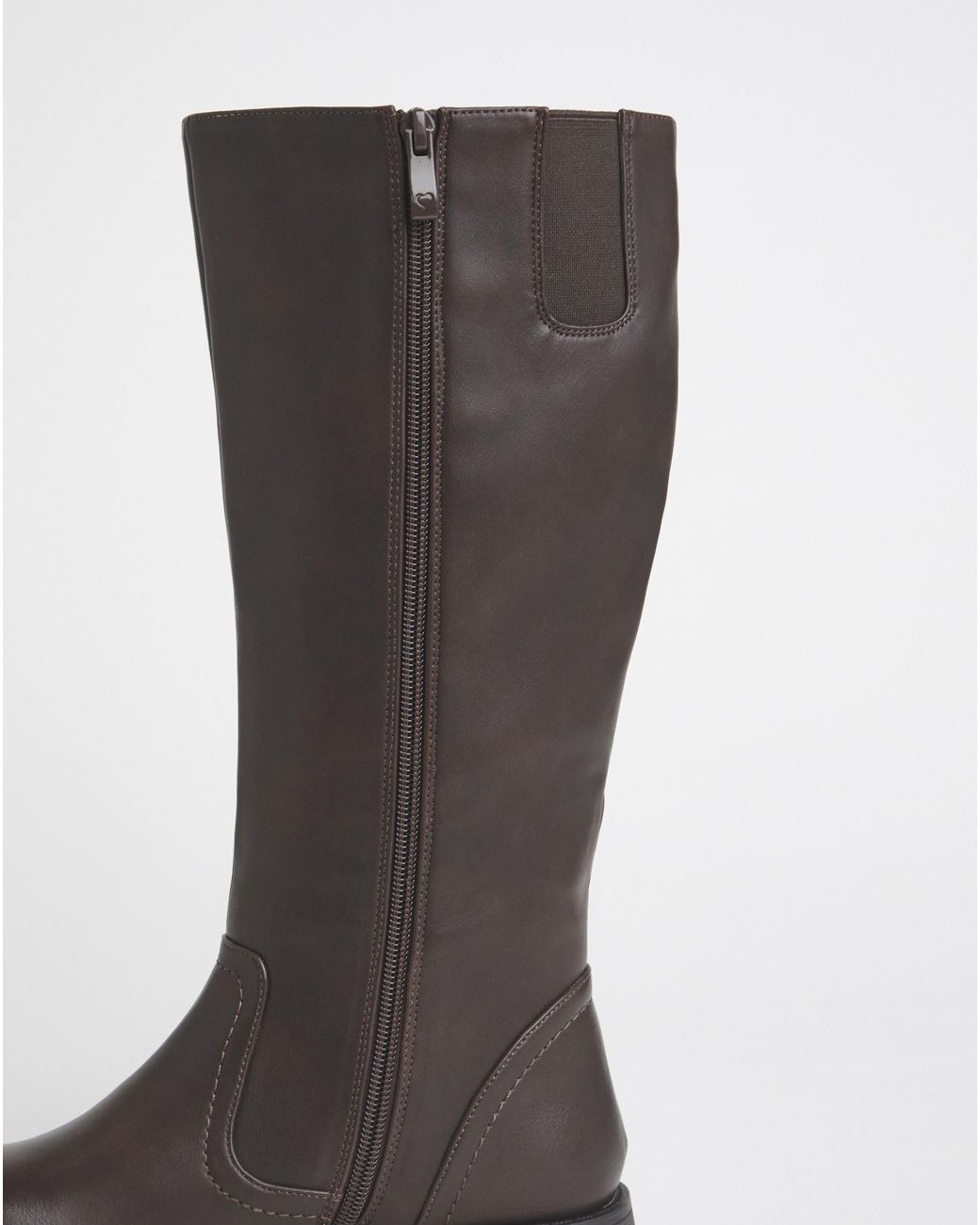 Heavenly Feet Blue Bernice Boots Cc Wide Fit