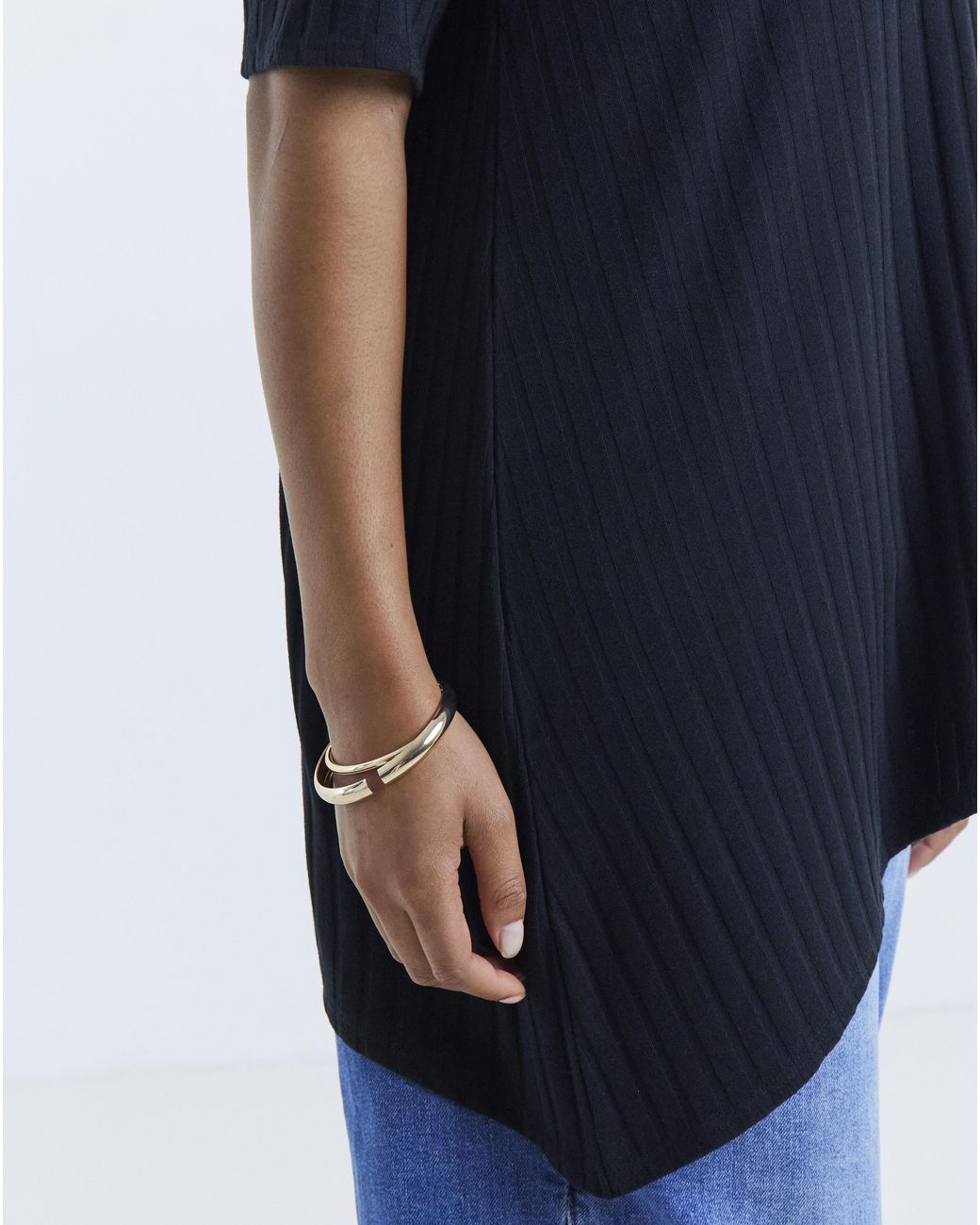 Simply Be Blue Short Sleeve Ayshem Tee