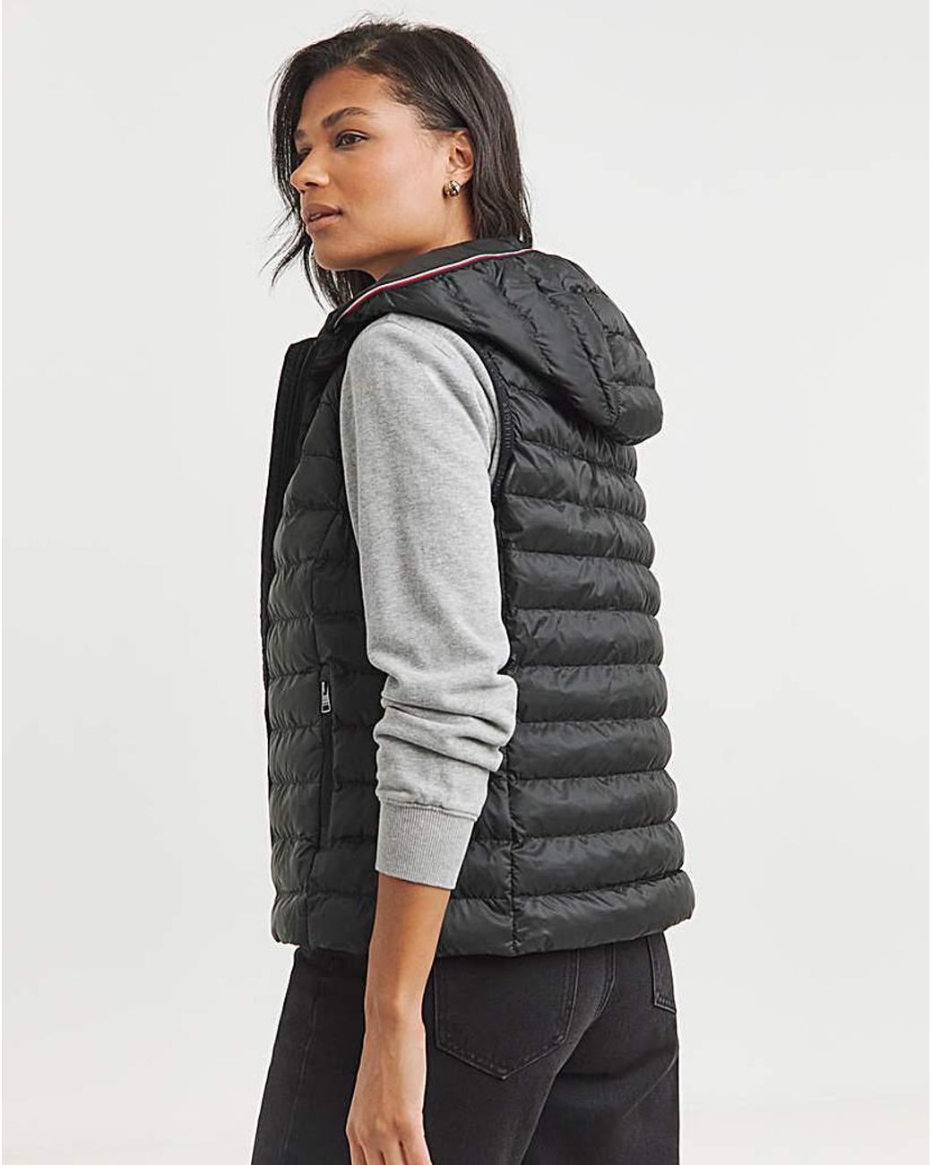 Tommy Hilfiger Black Padded Gilet