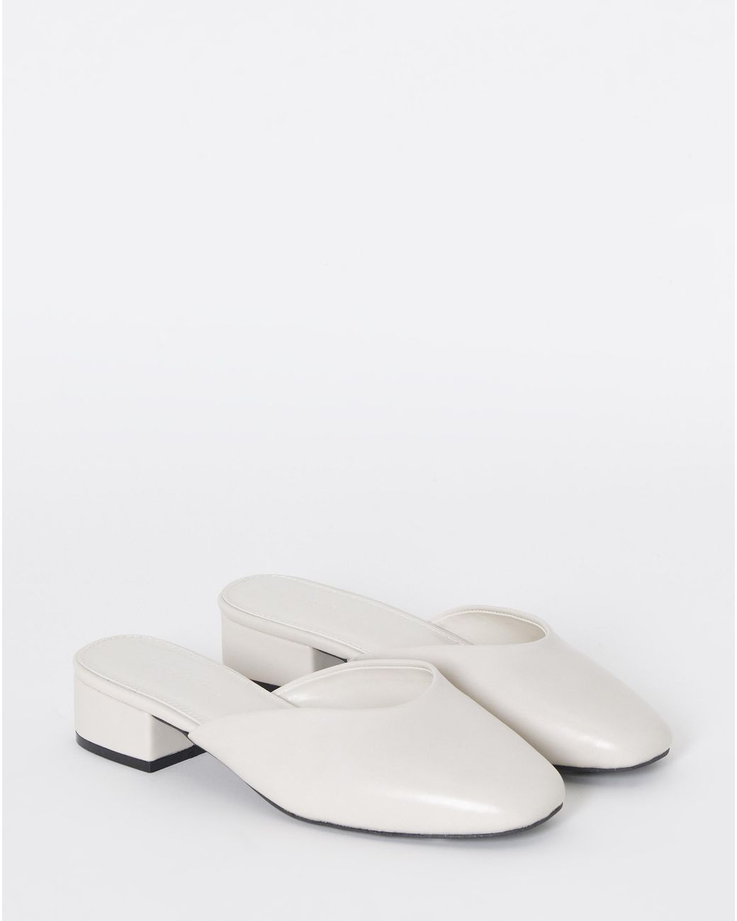 Simply Be Blue Lisa Block Heel Mules Wide Fit