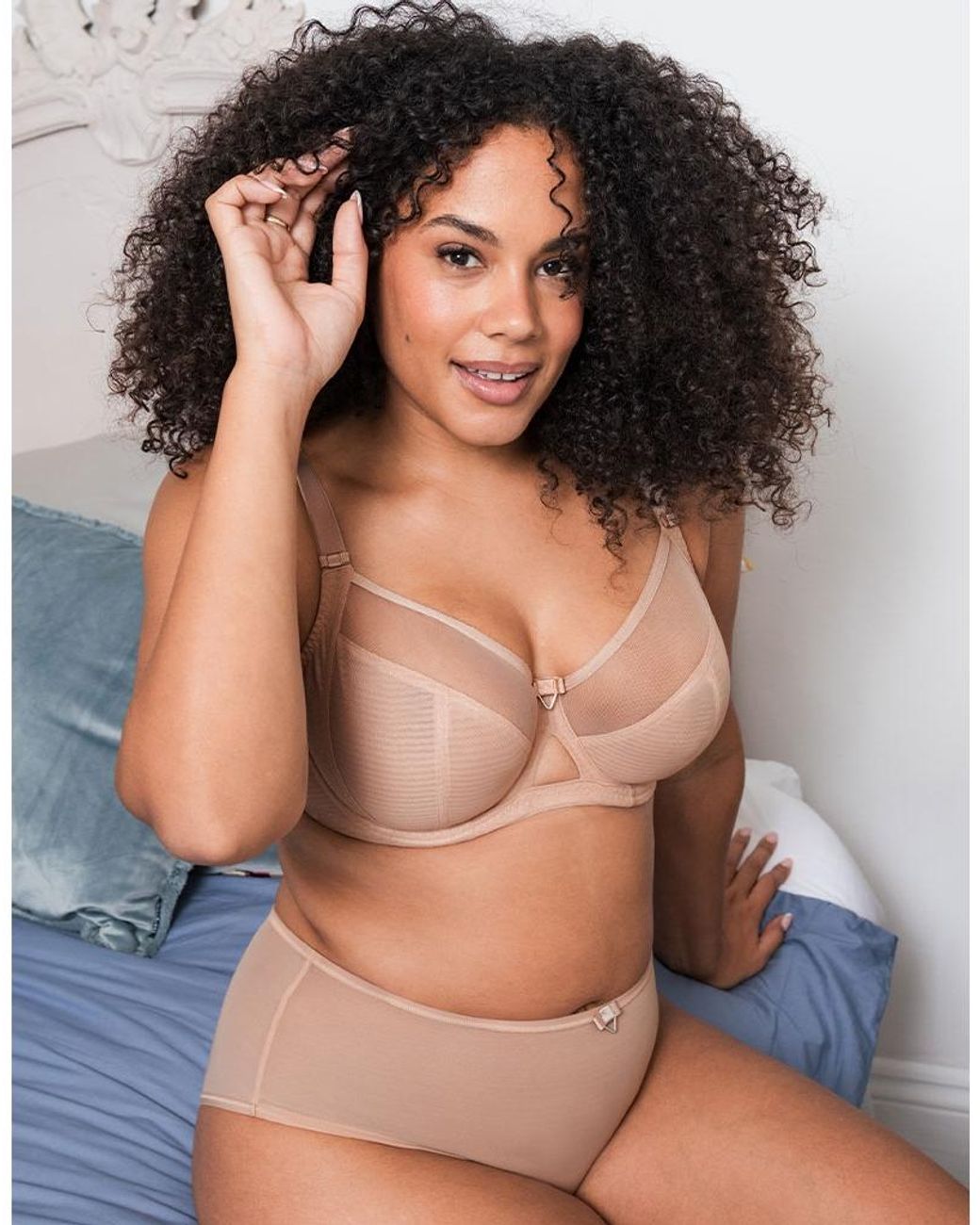 Curvy Kate Brown Victory Balcony Wired Bra