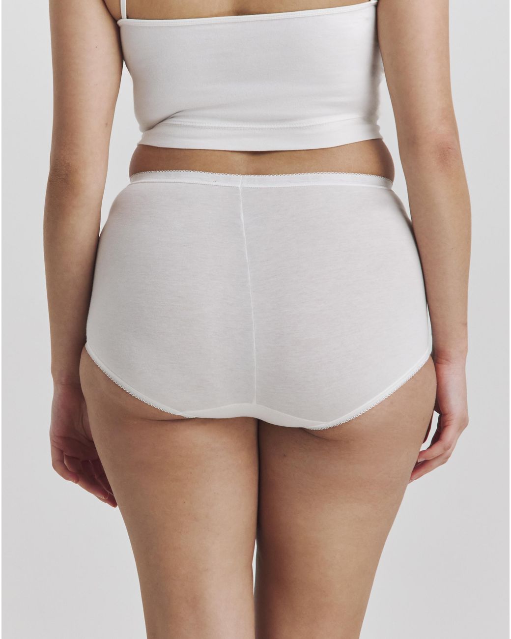 Sloggi White 6Pk Basic Maxi Knicker Multi