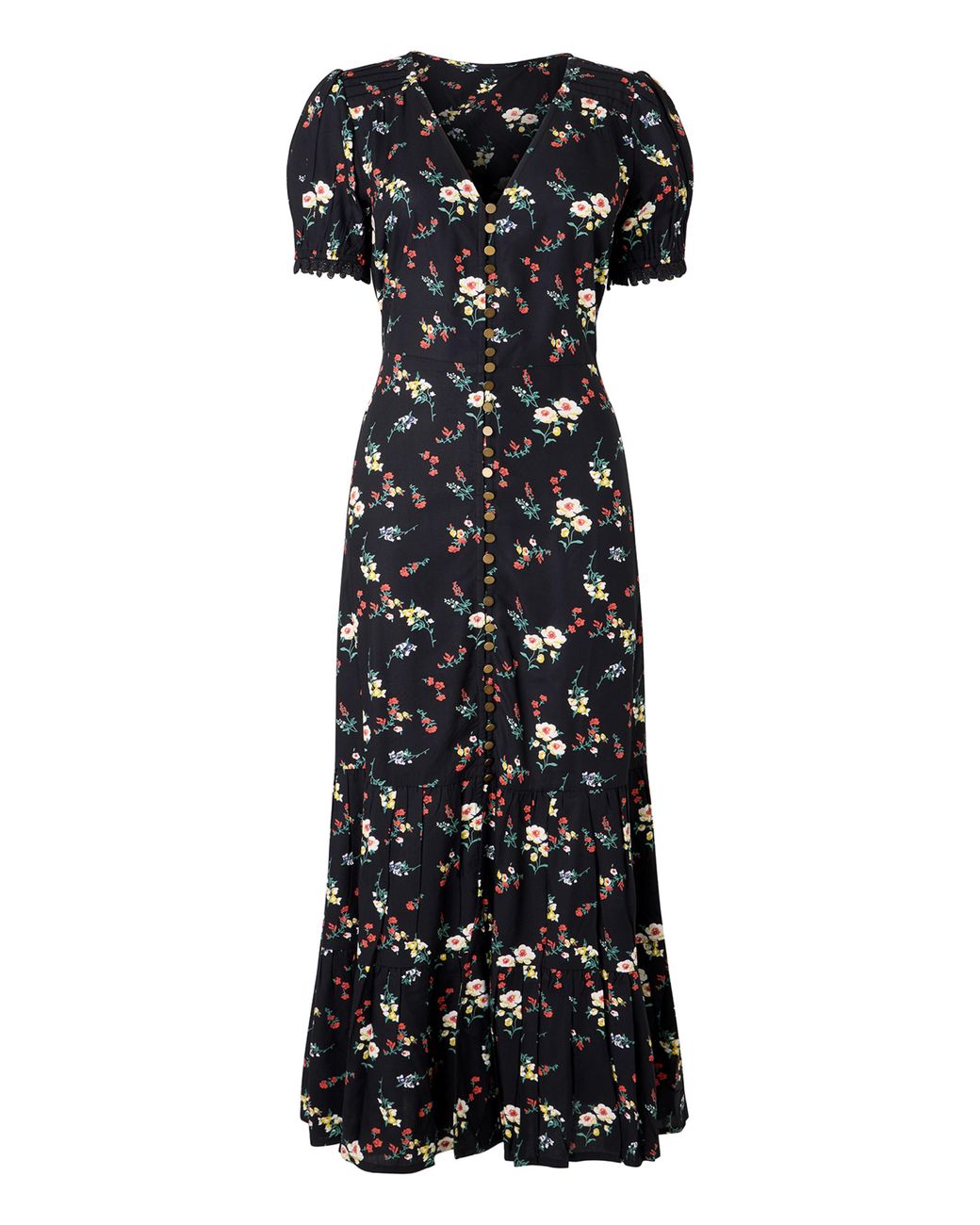Joe Browns Black Button Through Maxi Dress