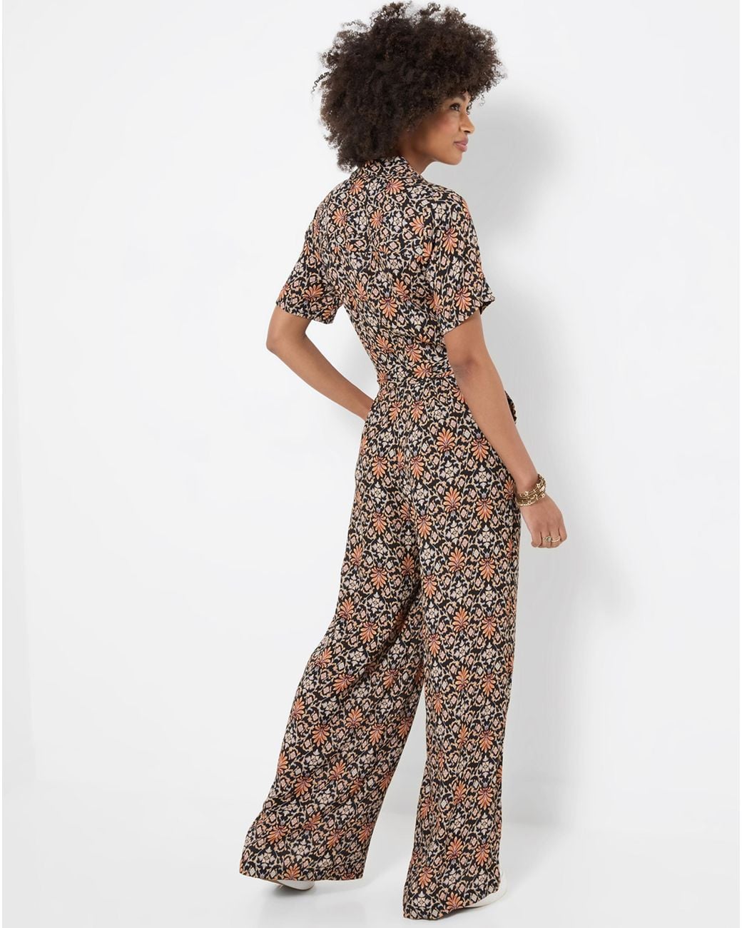 Joe Browns White Josie Short Sleeve Jumpsuit