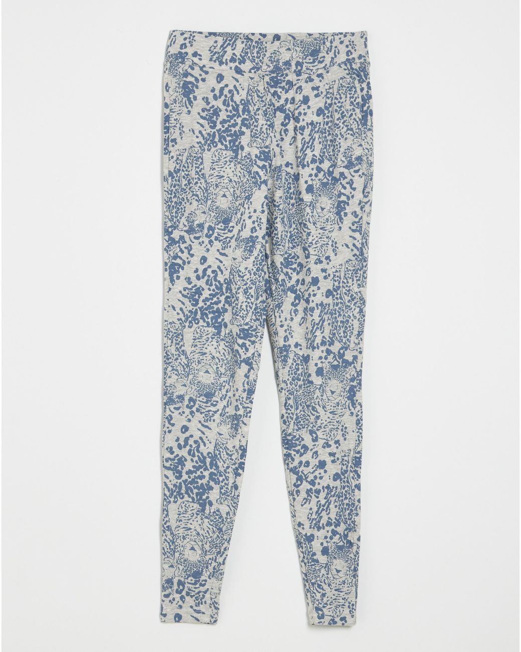 Simply Be Blue Value Cuffed Pj Set