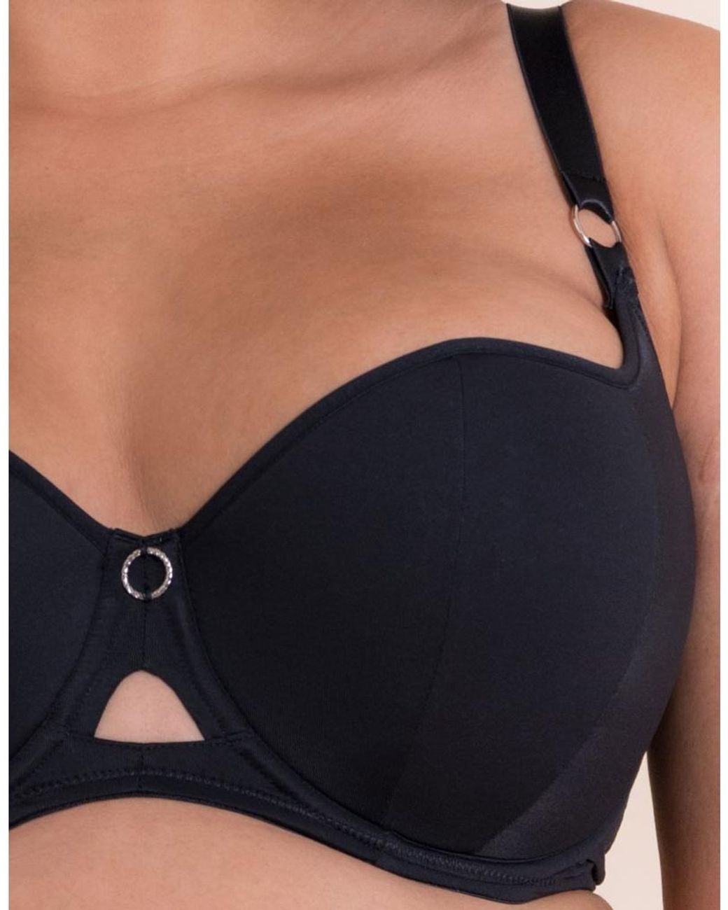 Curvy Kate Black Boost Me Up Balcony Bra