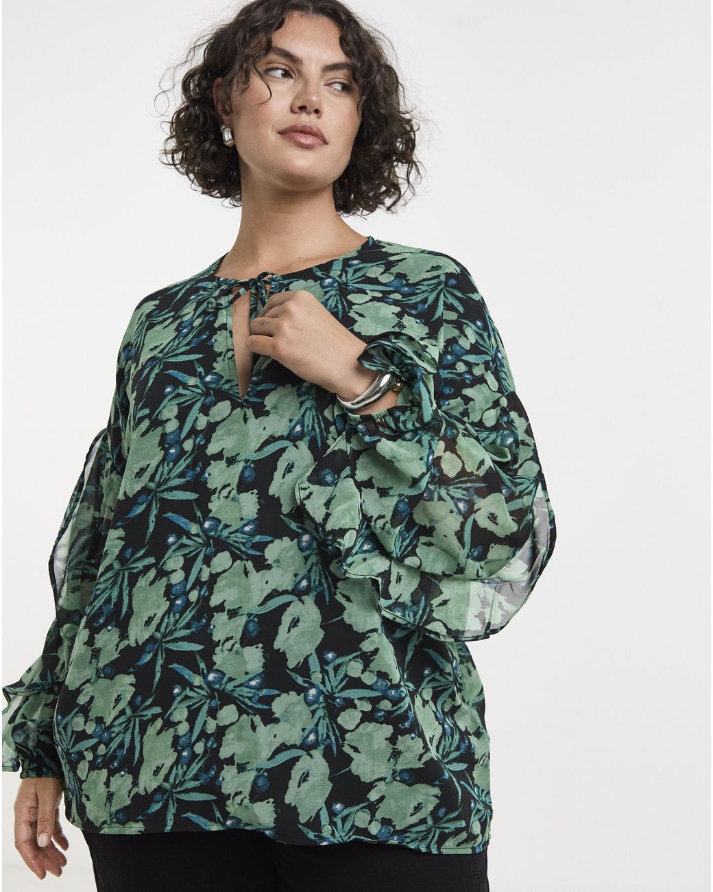Religion Green Caillisto Top