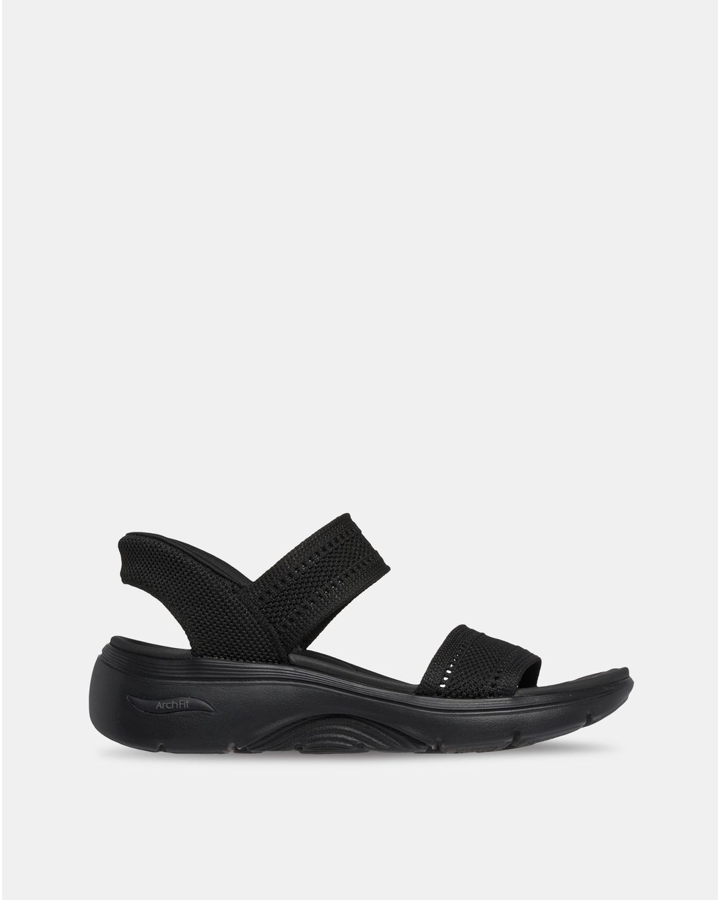Skechers White Go Walk Arch Fit Slip Ins