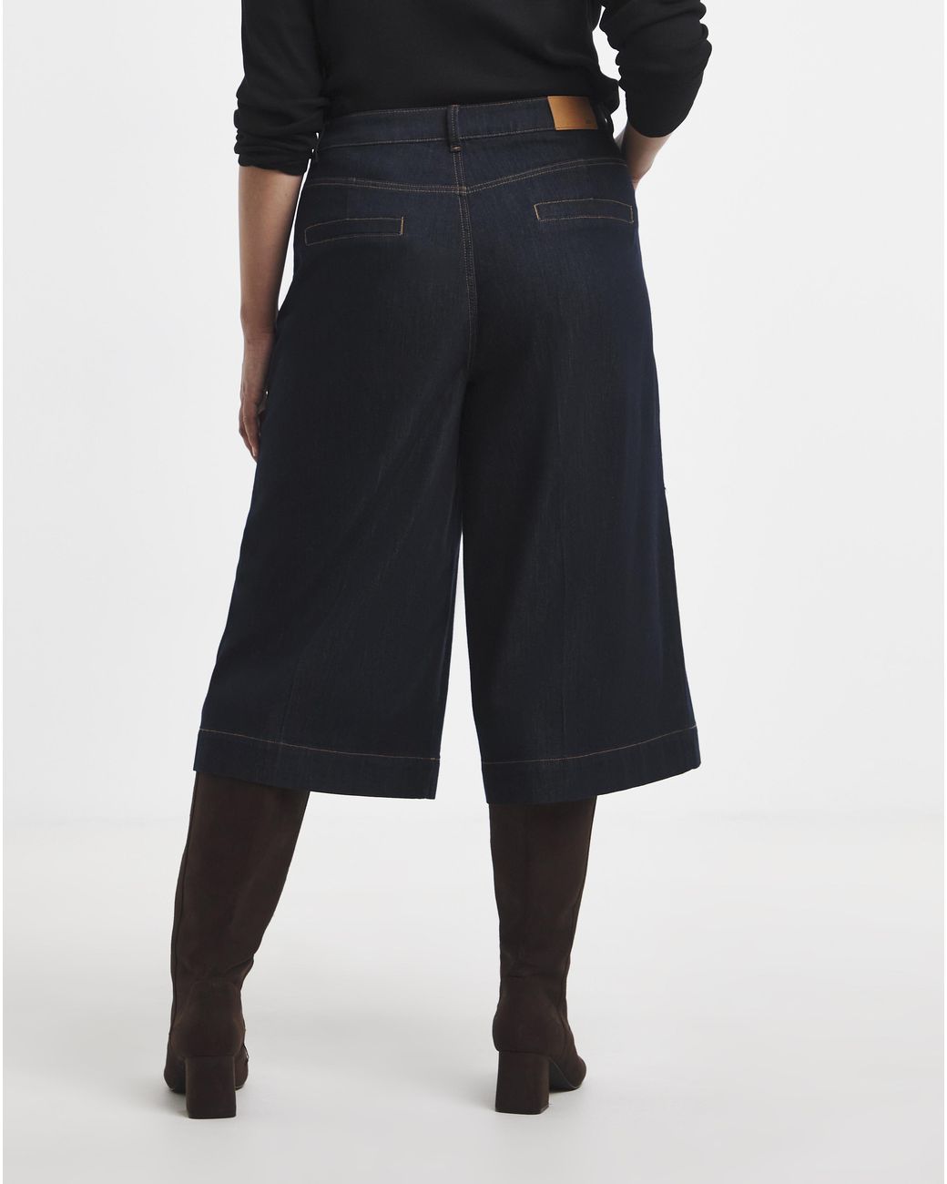 Simply Be Blue Culotte Jeans