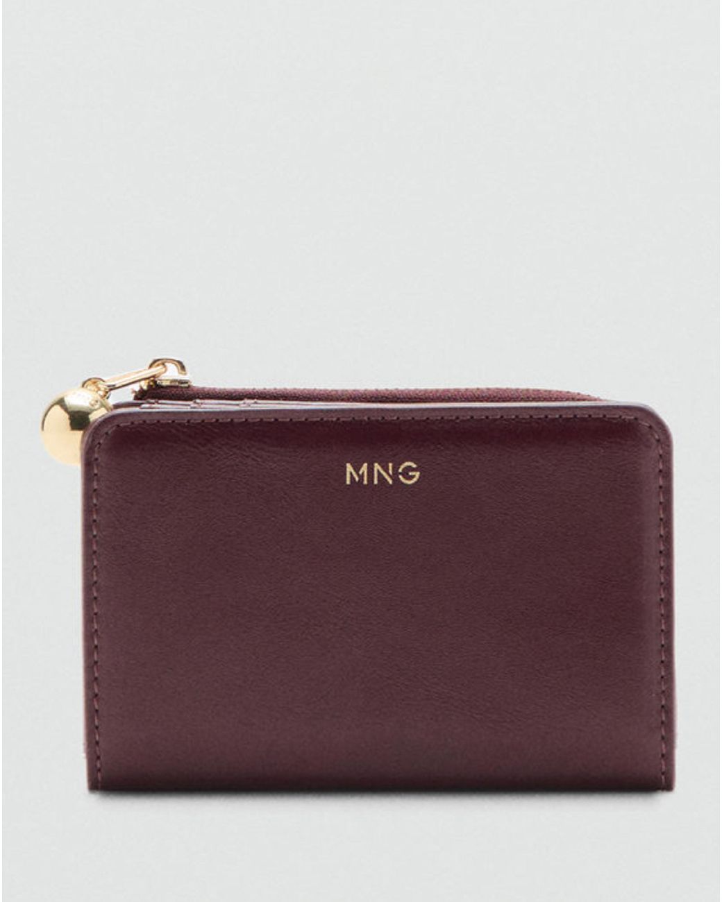 Mango Purple Mini-Bead Small Purse