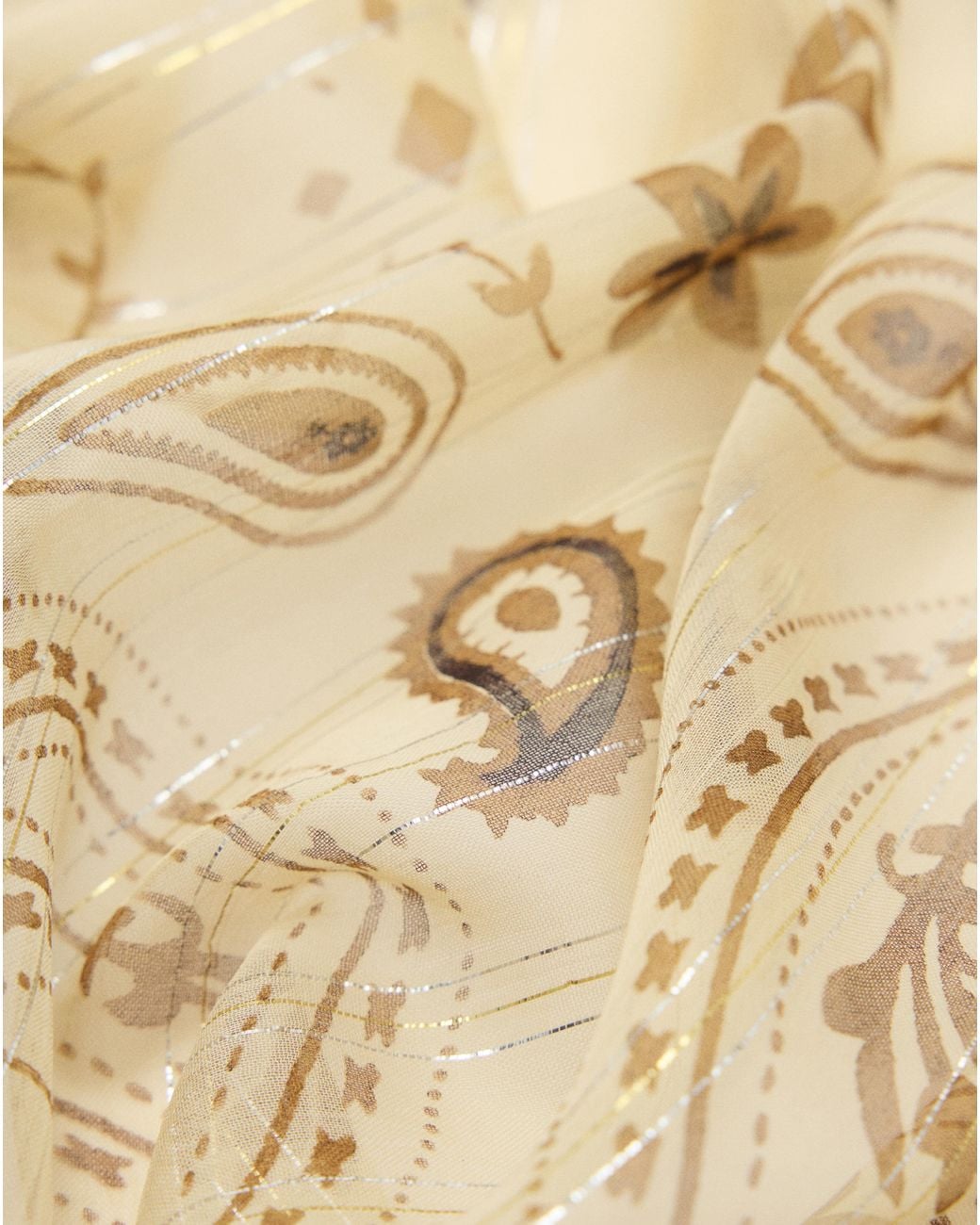 Mango Metallic Foulard Indie