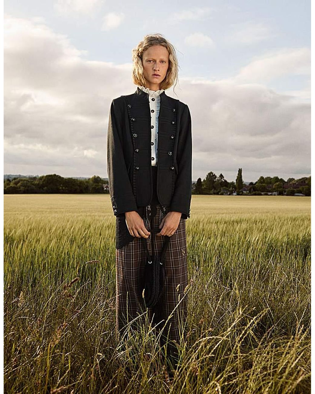 Monsoon Brown Mallory Military Jacket