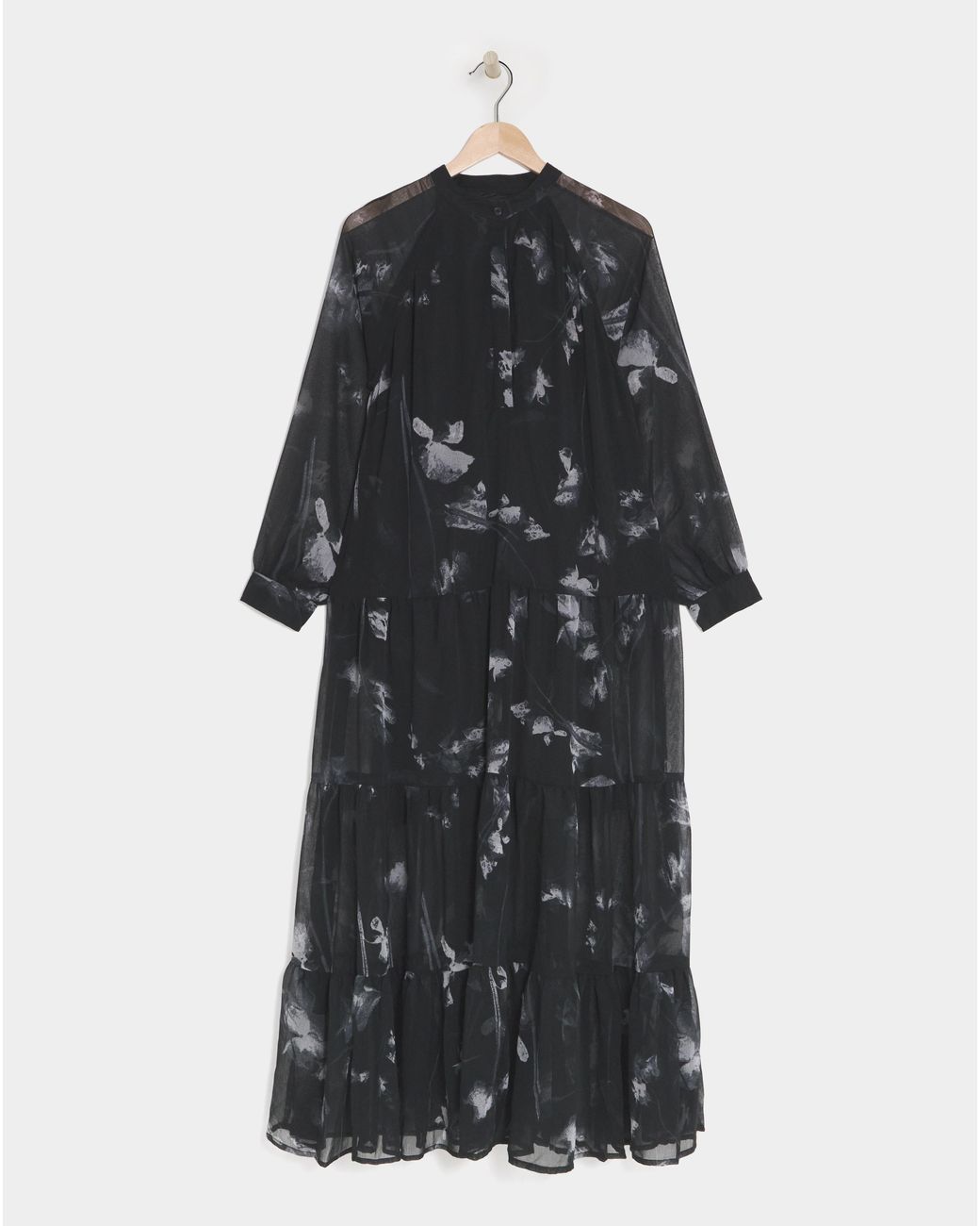 Religion Black Sunset Maxi Dress