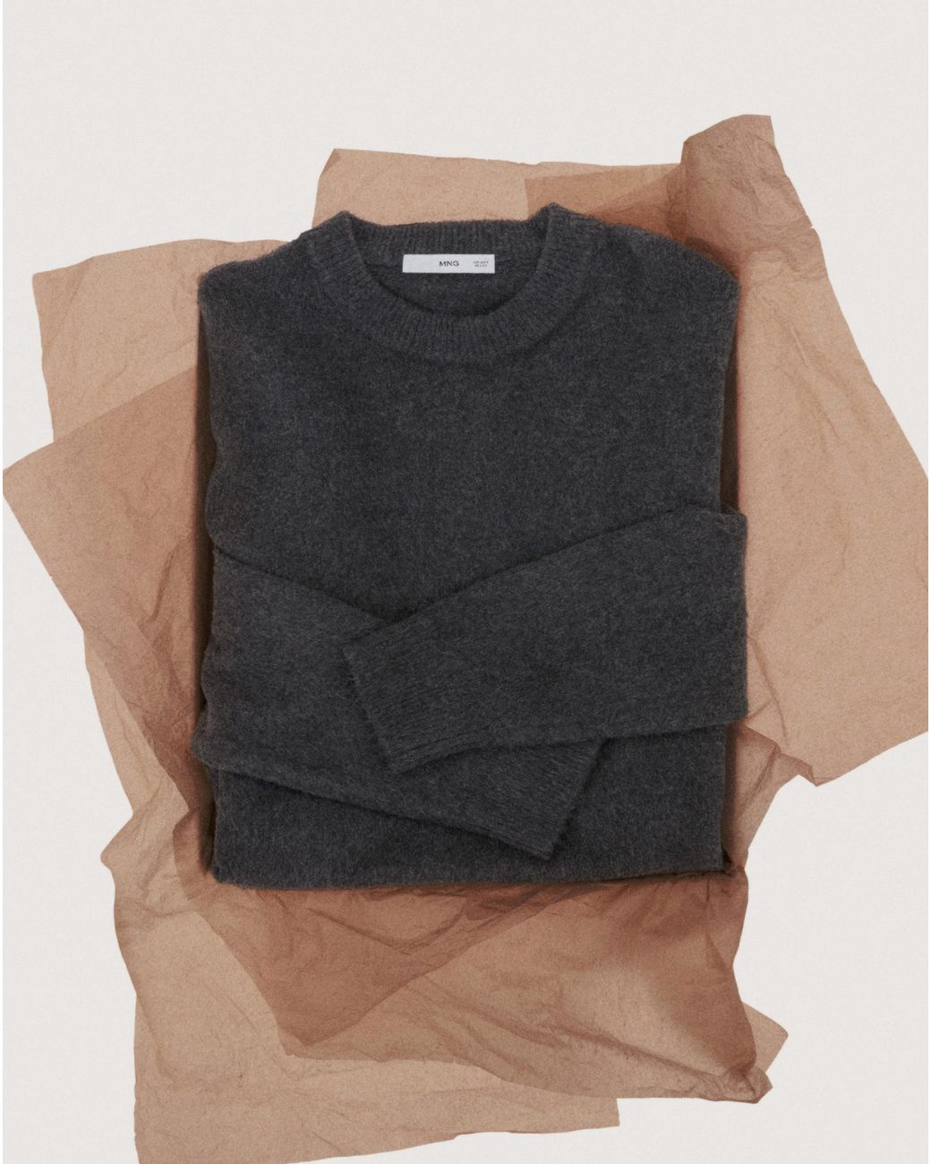 Mango Blue Medium- Knit Sweater