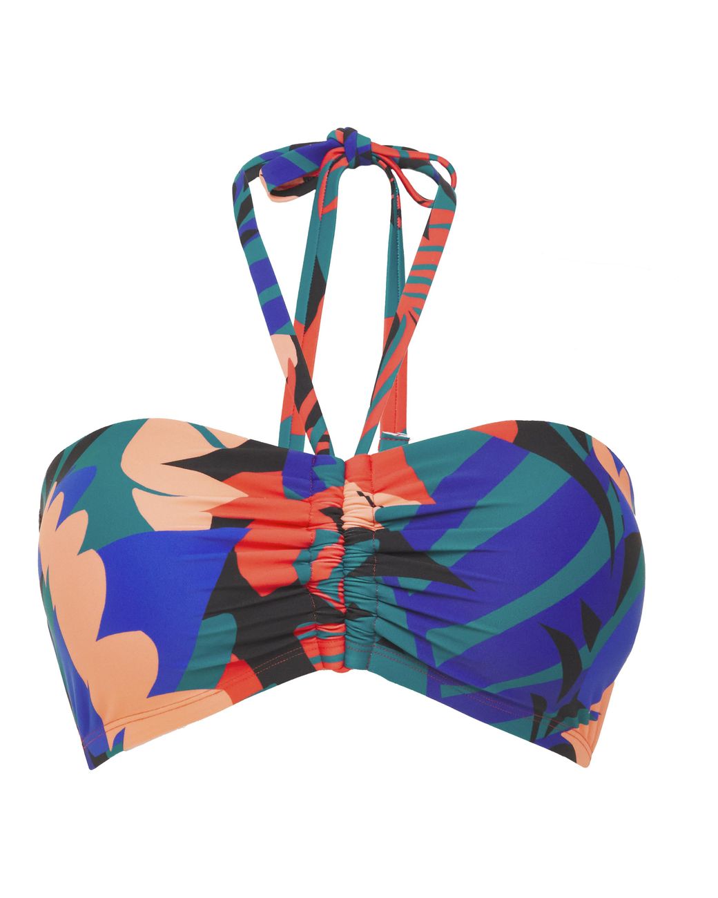 JD Williams Orange Mix And Match Bandeau Bikini Top