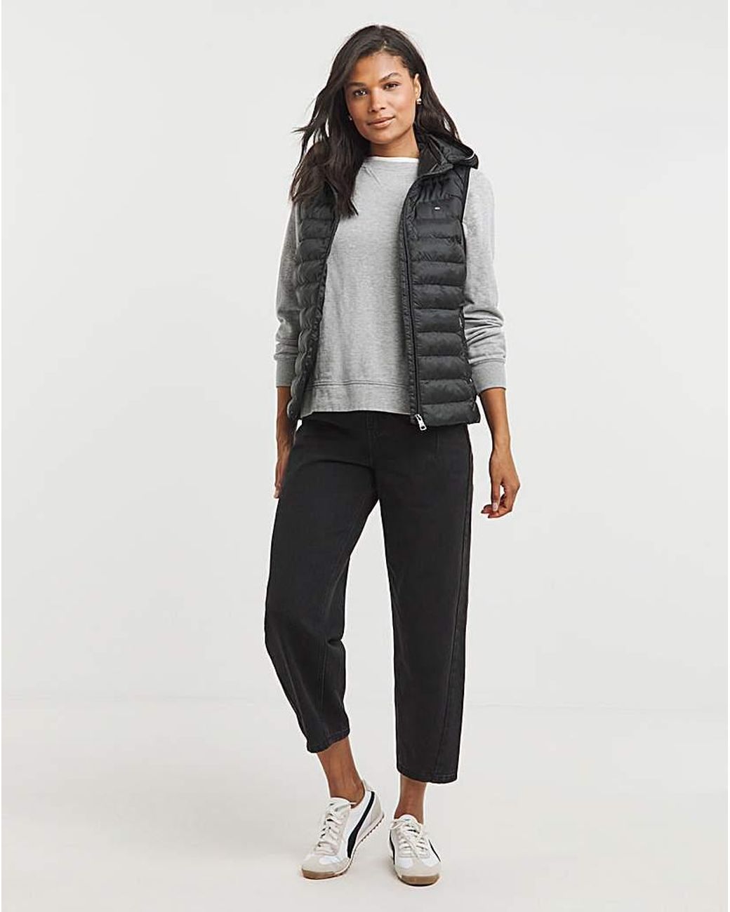 Tommy Hilfiger Black Padded Gilet