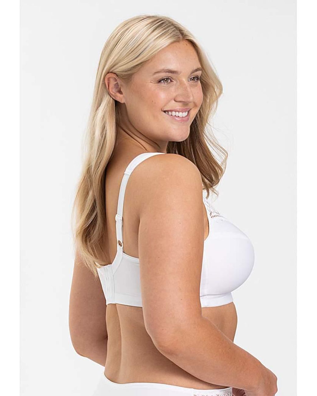 Miss Mary Of Sweden White Miss Mary Breeze Non Wired Bra