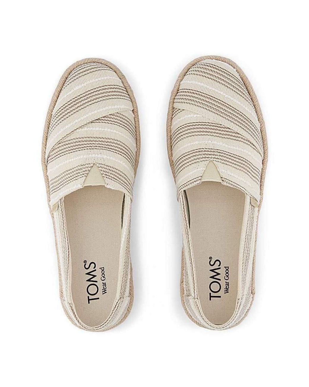 TOMS Alpargata Rope 2.0 Shoe in White | Lyst UK
