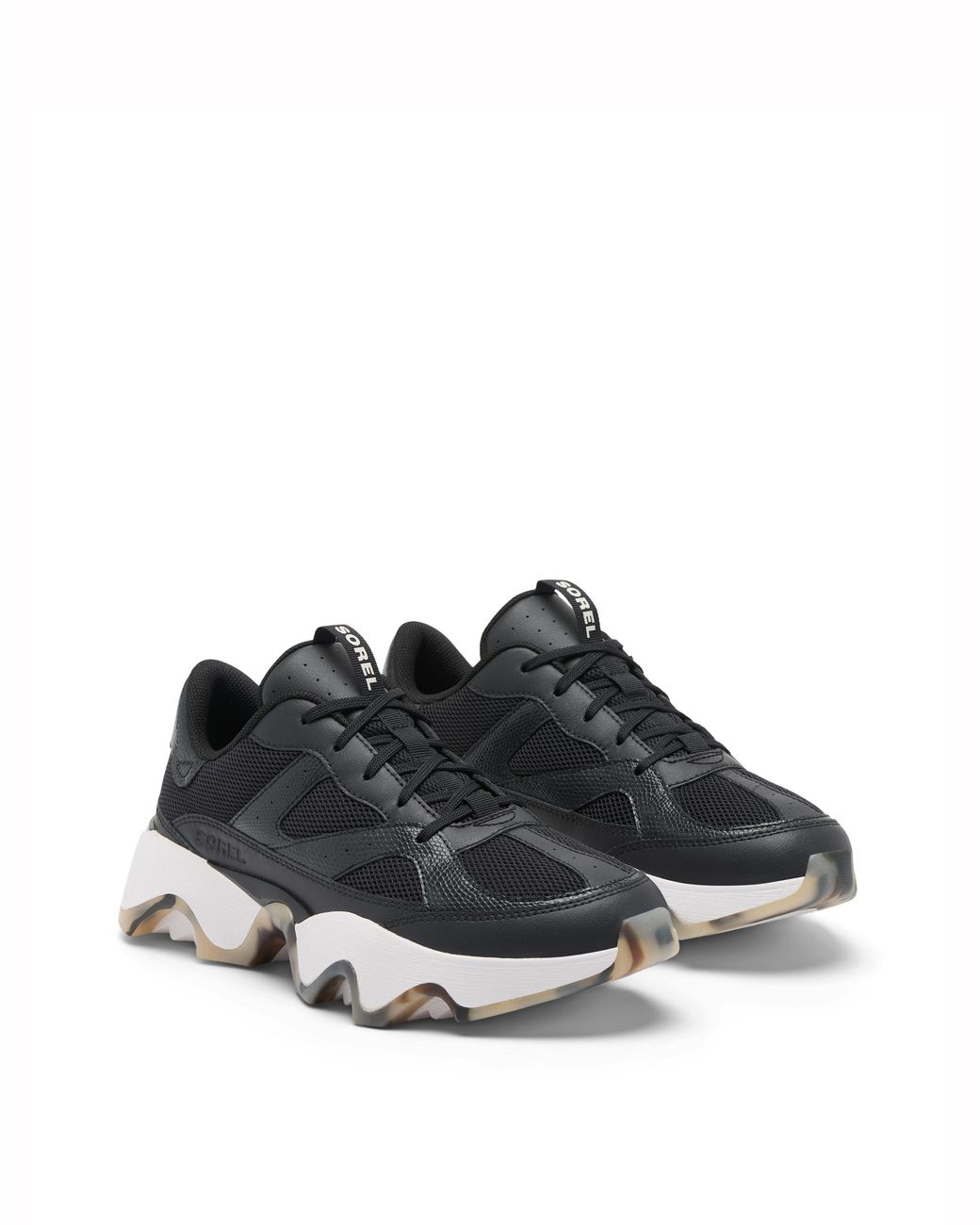 Sorel White Kinetic Array Trainers