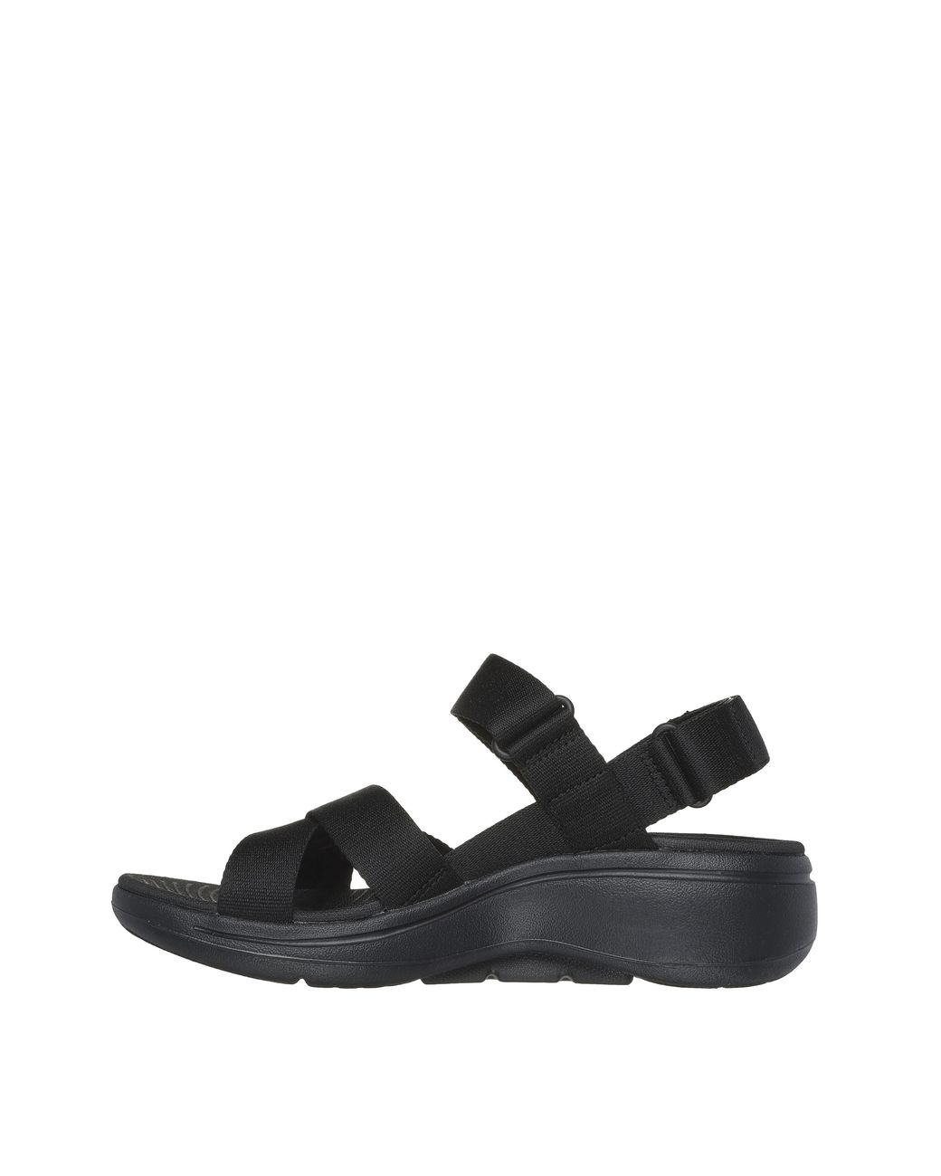 Skechers White Go Walk Arch Fit Sandals