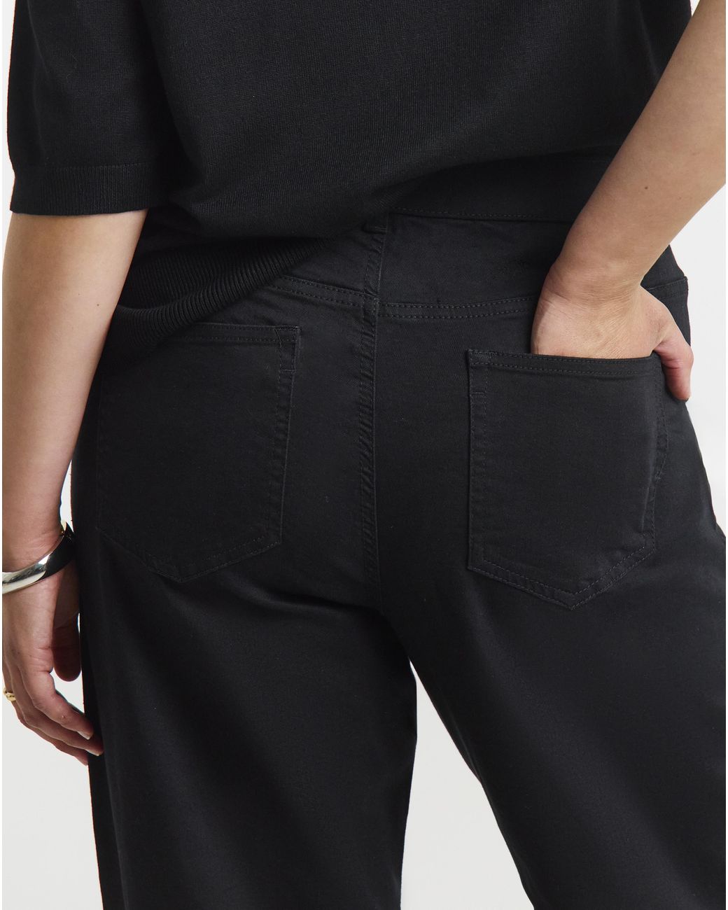 Simply Be Blue 24/7 Wide Leg Jeans