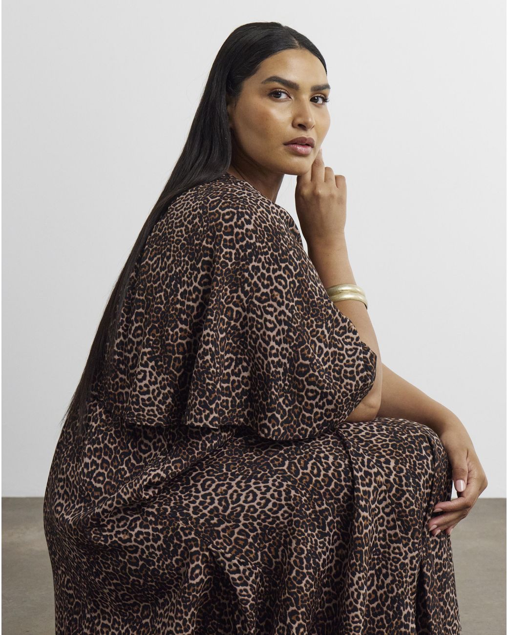 Joanna Hope Brown Tea Dress