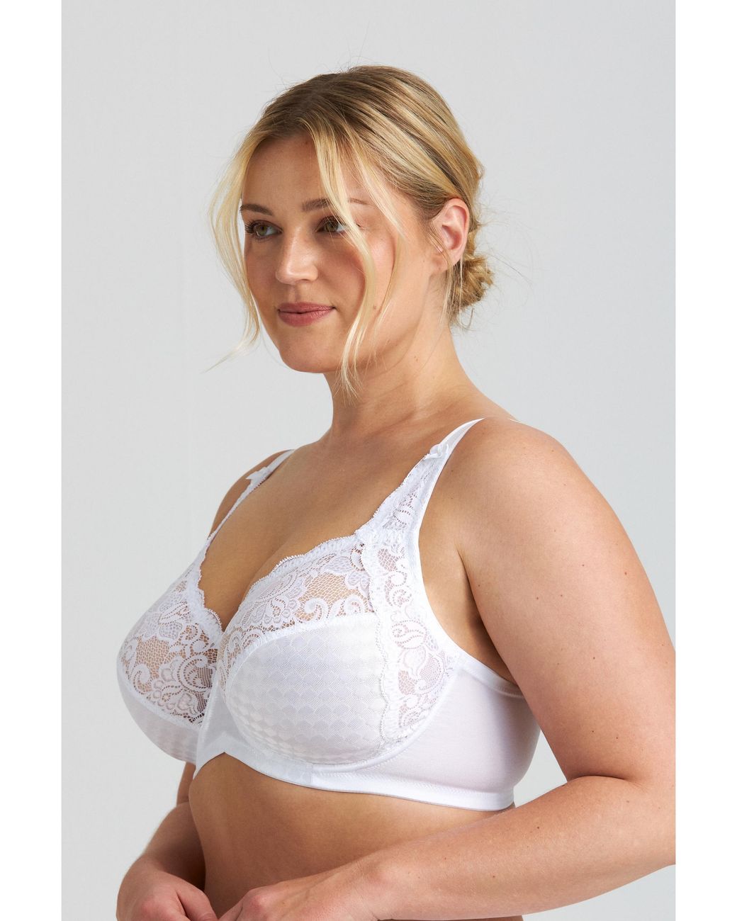 Miss Mary Of Sweden White Miss Mary Sparkle Underwired Bra