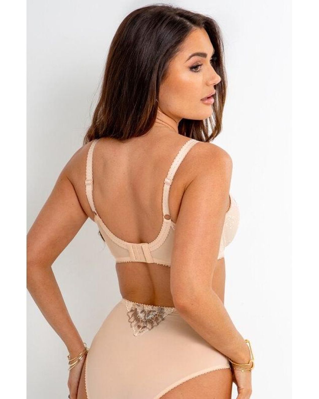 Pour Moi Brown Sofia Side Support Bra