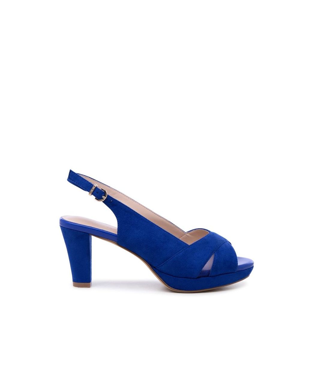 Paradox London Blue Louise Platform Heels