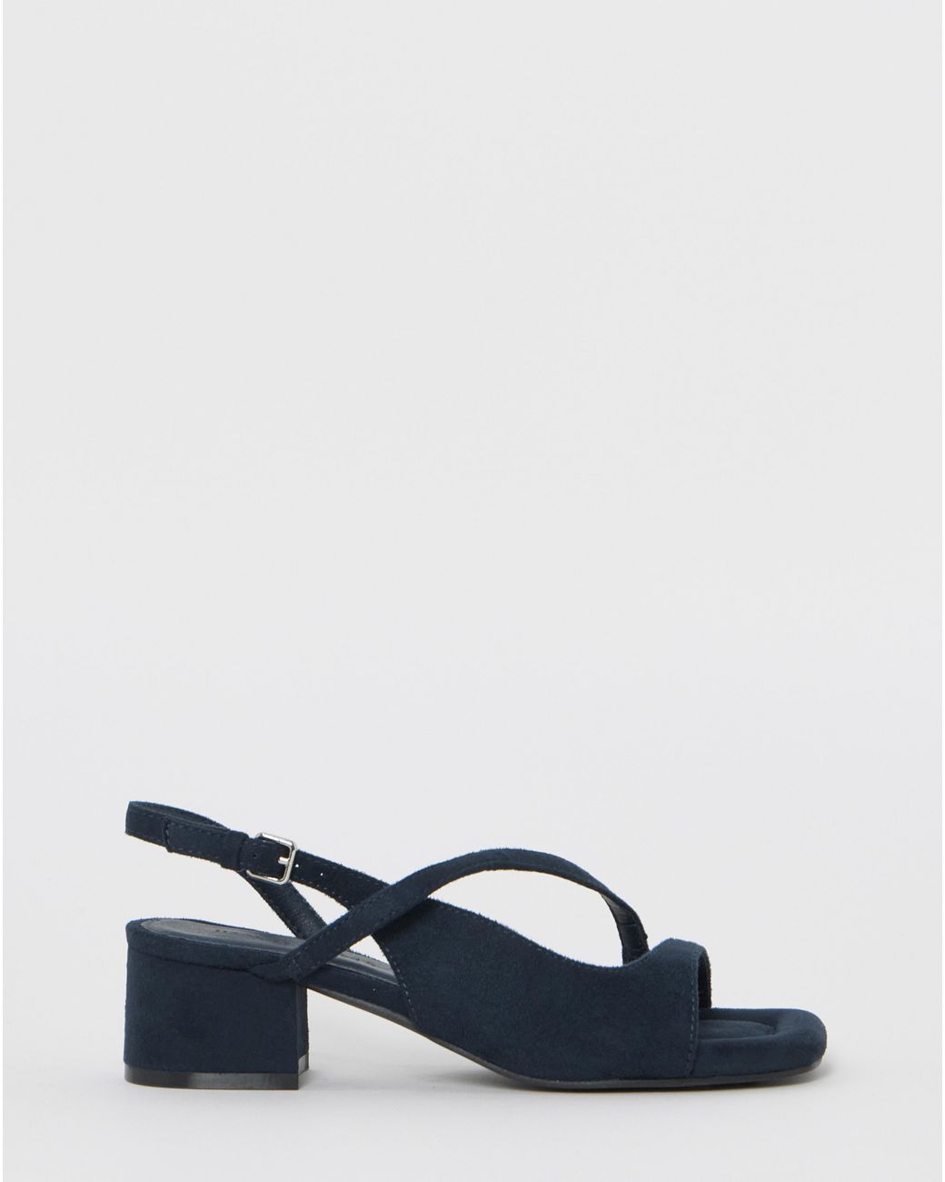 JD Williams White Crossover Slingback Sandals Ex Wide