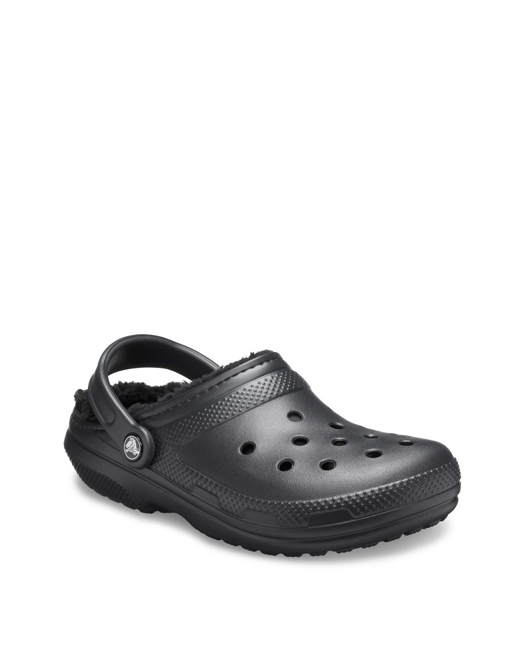 CROCSTM White Fleece Lined Classic Clog