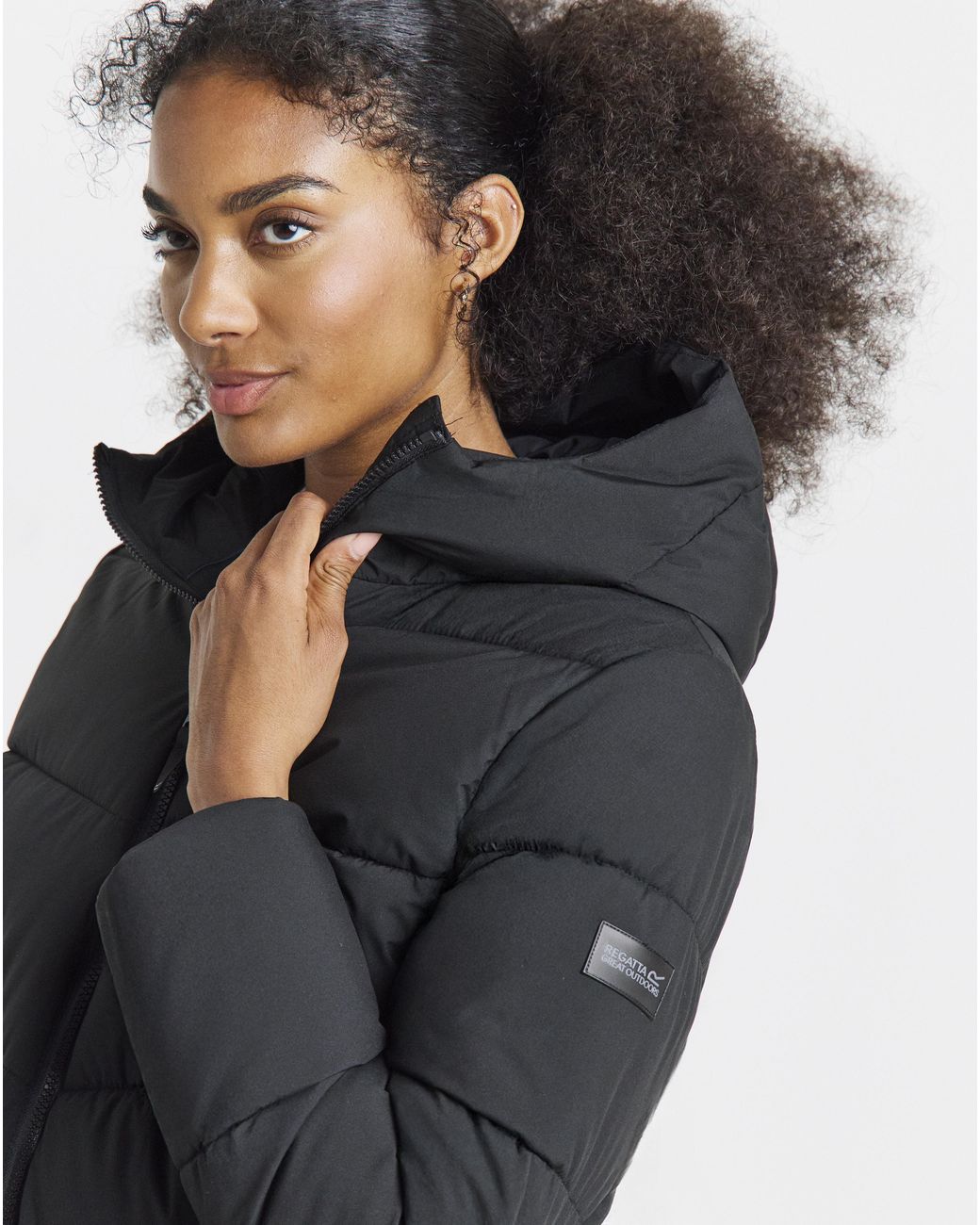 Regatta Black Faye Coat
