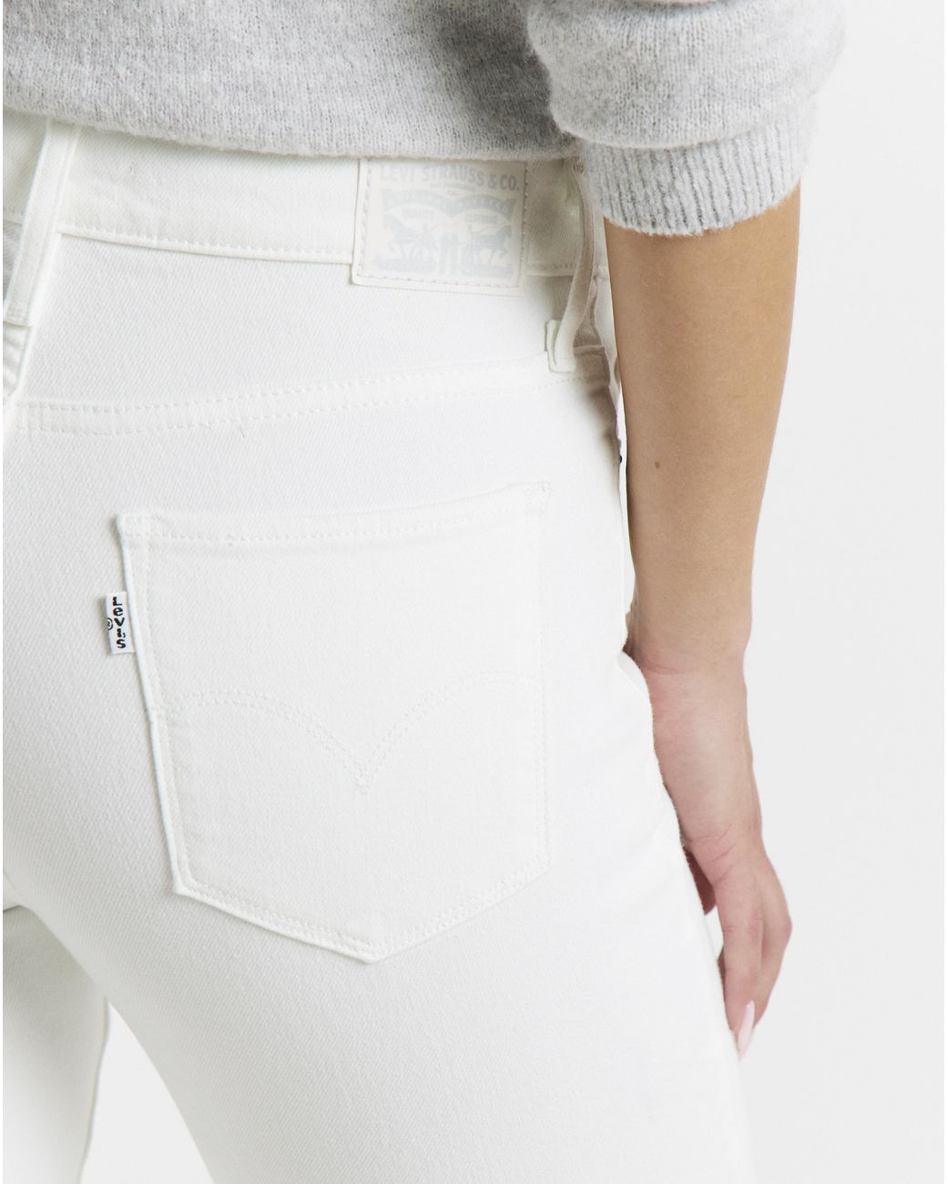 Levi's White 311 Shaping Skinny Jean