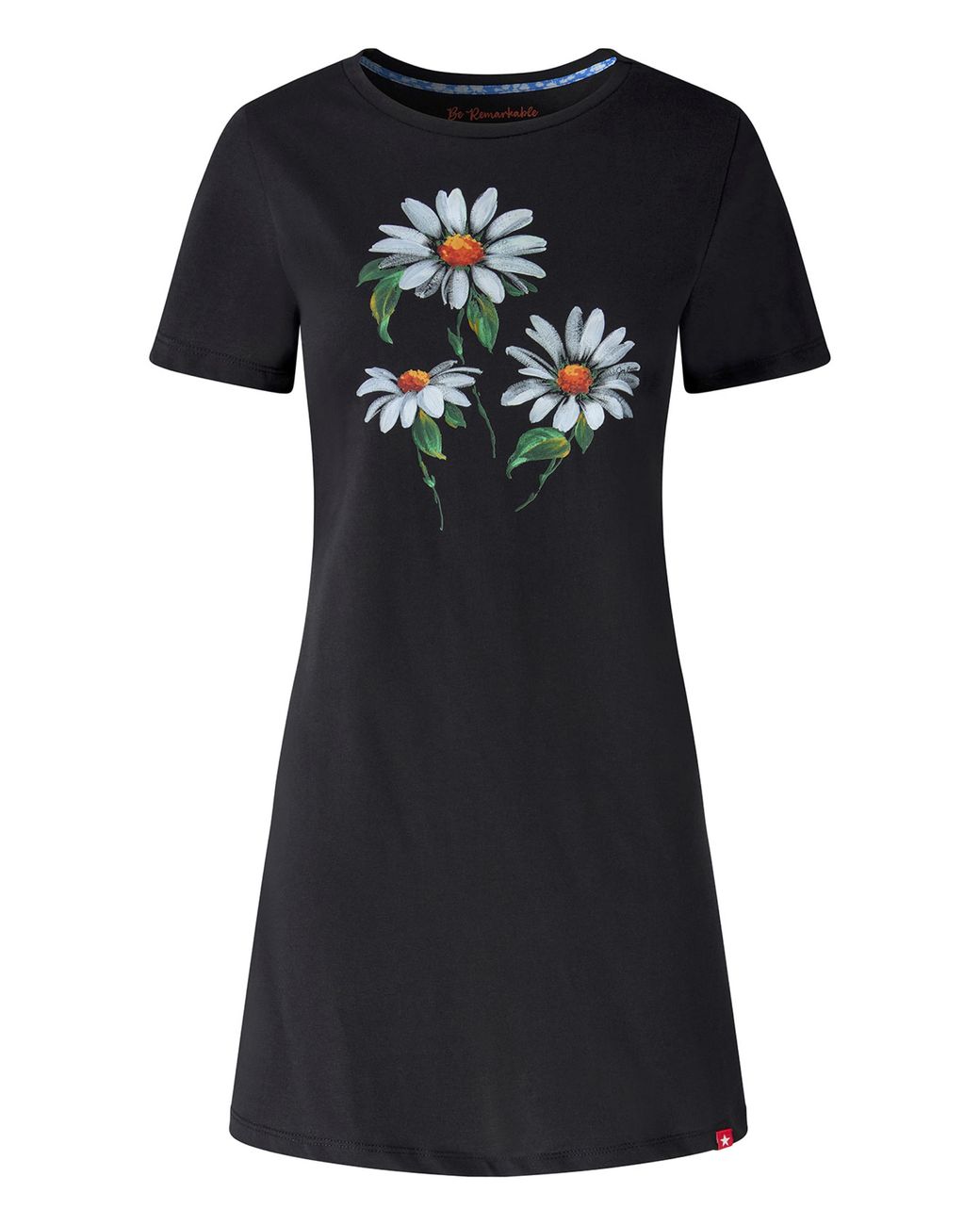 Joe Browns Black Jb Daisy Graphic Tunic Top