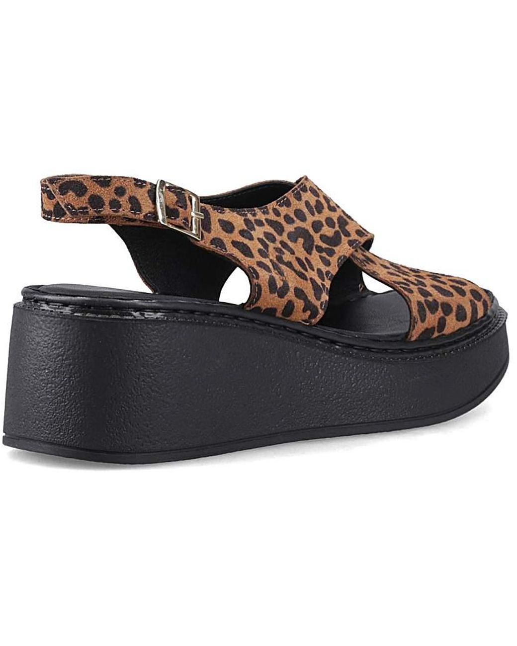 Hush Puppies Brown Bex Wedge Sandal