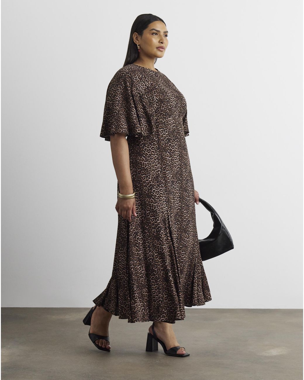 Joanna Hope Brown Tea Dress