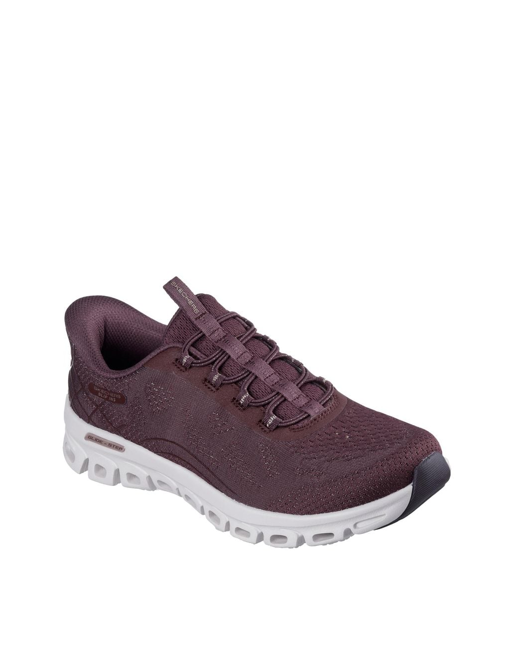Skechers Purple Glide-Step Slip-Ins Trainers